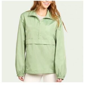 Bala Jacket Size S/M Green Half Zip Pullover Activewear